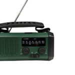 Noodradio AM/FM - 10.000 mAh powerbank - Handzwengel - Zonne-energie