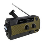 Noodradio AMFM – 4000 mAh powerbank – Handzwengel – Zonne-energie