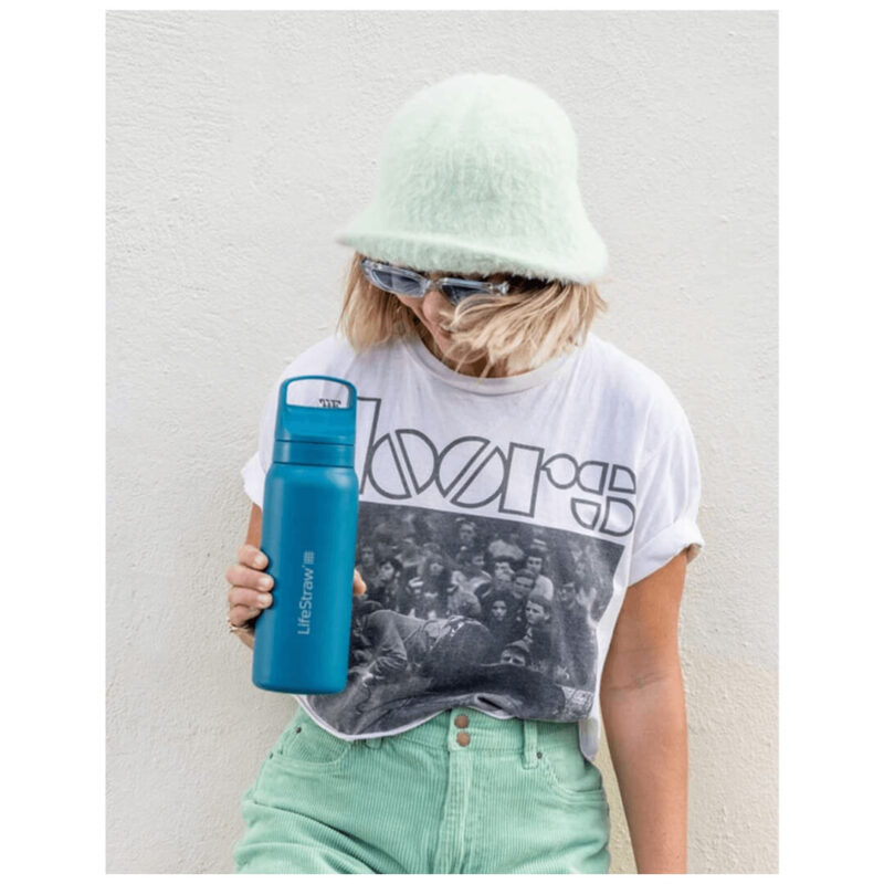 Lifestraw GO 2.0 – 2-stage drinkfles – Vacuüm roestvrij staal – 700 ml