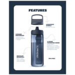 Lifestraw GO 2.0 – 2-stage drinkfles – Vacuüm roestvrij staal – 700 ml