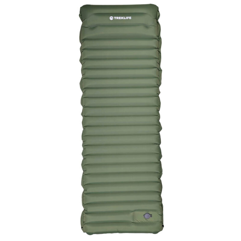 Slaapmat - Treklife CloudPad - Ingebouwde voetpomp - Groen