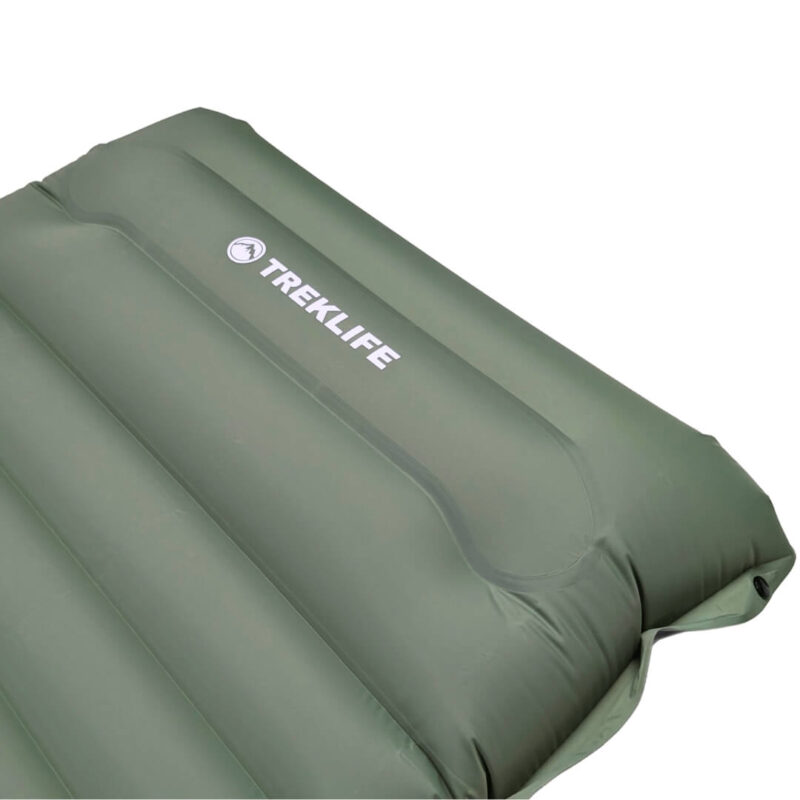 Slaapmat - Treklife CloudPad - Ingebouwde voetpomp - Groen